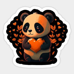 cute panda Sticker